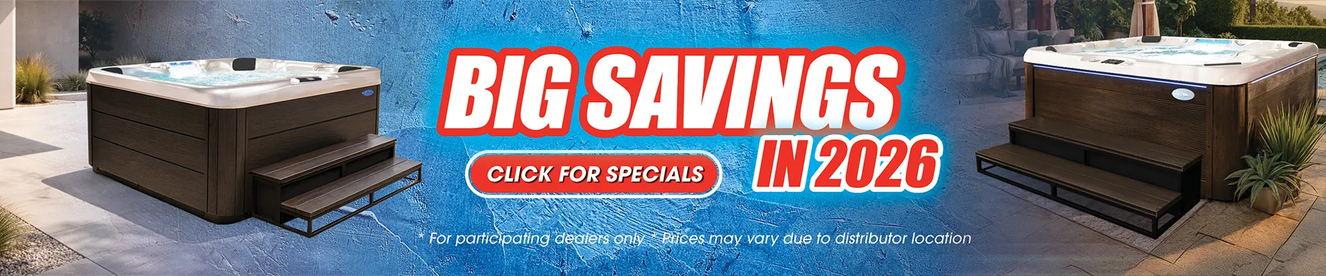 Calspas hot tub being used in a family setting - Fishers