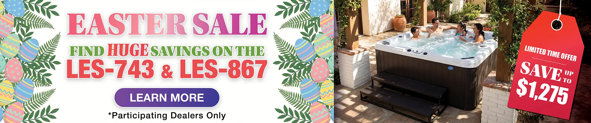 Calspas hot tub being used in a family setting - Fishers