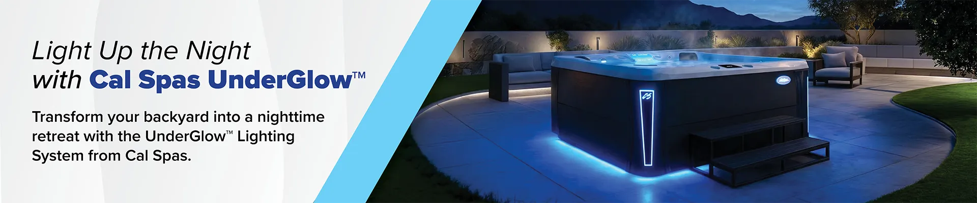 Calspas hot tub being used in a family setting - Fishers